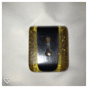 a104-20th Century Opaque and Transparent Bakelite Button